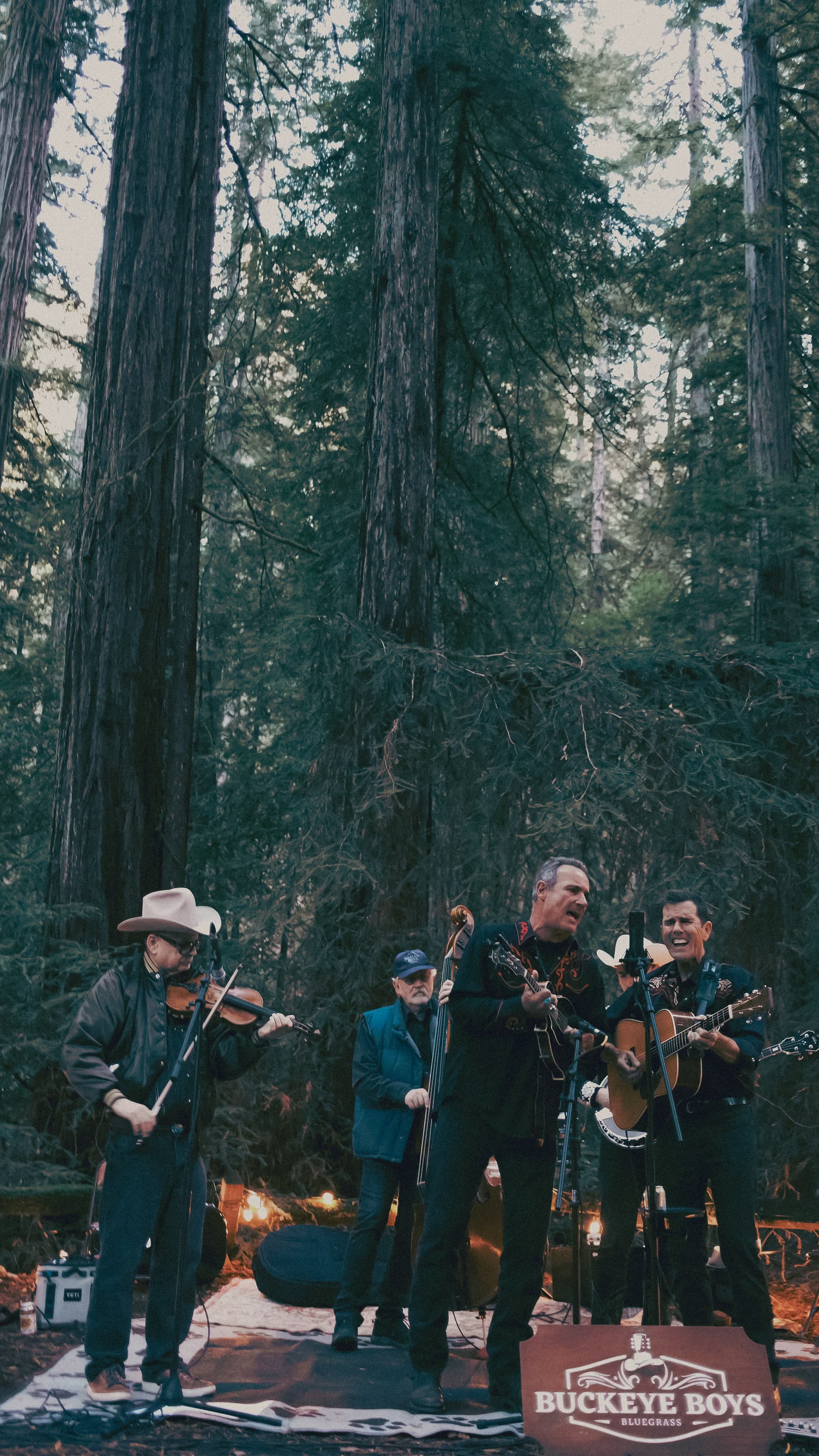 Buckeye Boys at Armstrong Redwoods for Stewards Of The Coast