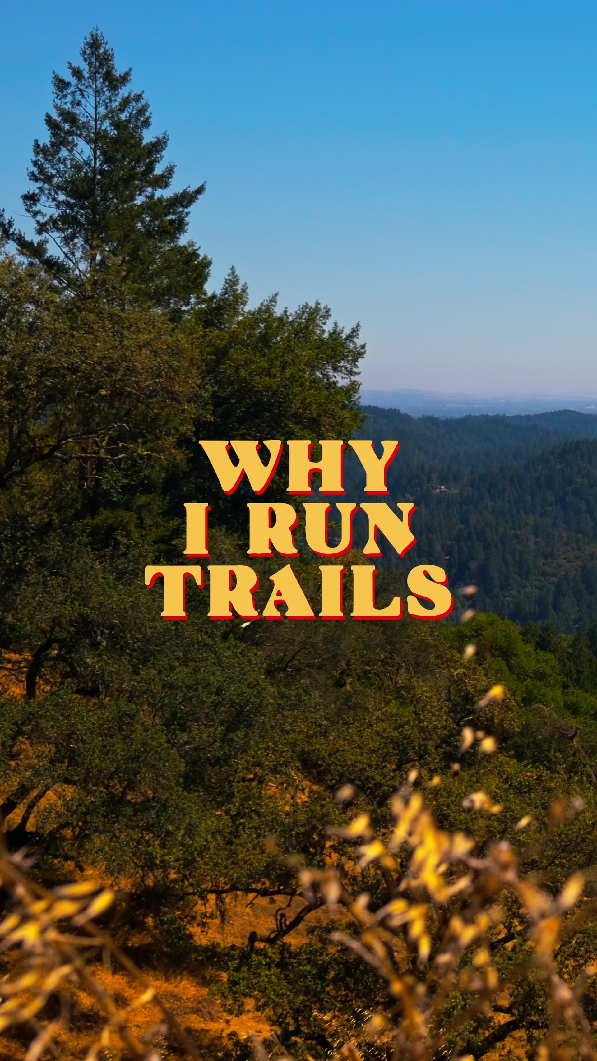 Why I Run Trails: Exhibit B